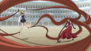 ルーシィ vs. フレア サムネイル