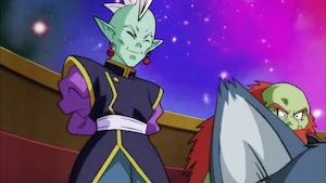 第79話 第9宇宙蹴りのバジルVS第7宇宙魔人ブウ!! サムネイル