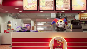 仮面舞うファストフード店 サムネイル
